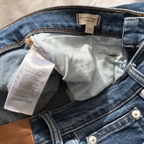 Madewell Perfect Vintage Straight Jean - Picture 6 of 7